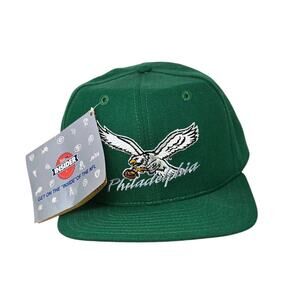 Vintage Philadelphia Eagles Hat Snapback Pro Model New With Tag New Era 1990's